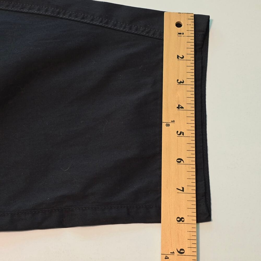 Madewell Pullon Barrel Leg Utility Pants Poplin Cotton Womens XXS/S Black NWT - Picture 10 of 10